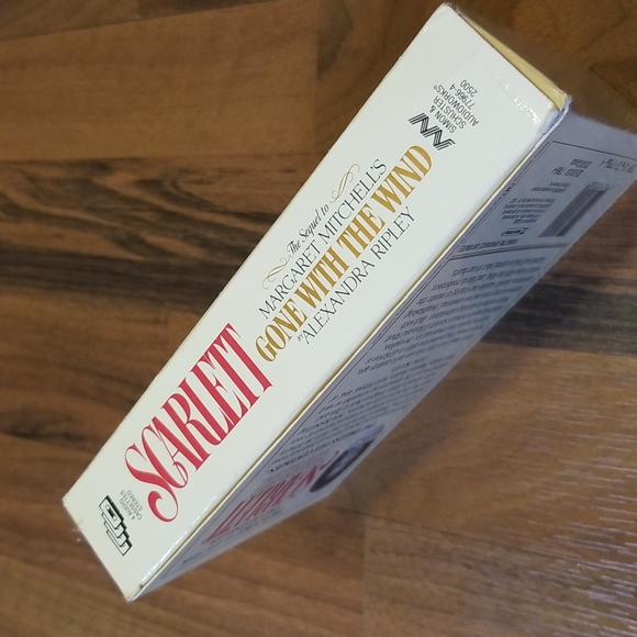 Scarlett The Sequel to Gone With the Wind Simon & Schuster Audio Book Cassettes - Picture 2 of 9